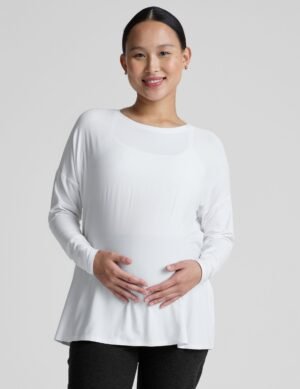 Featherweight Feels Like Home Long Sleeve Maternity Top