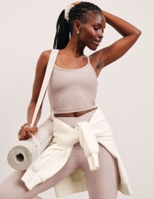 Spacedye Slim Racerback Cropped Tank